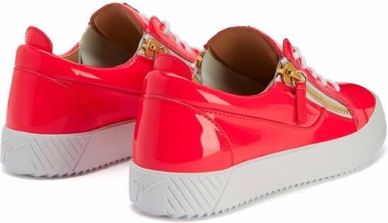 Giuseppe Zanotti Frankie low-top sneakers Rood