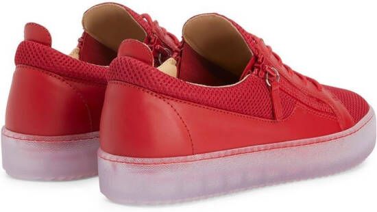 Giuseppe Zanotti Frankie low-top sneakers Rood