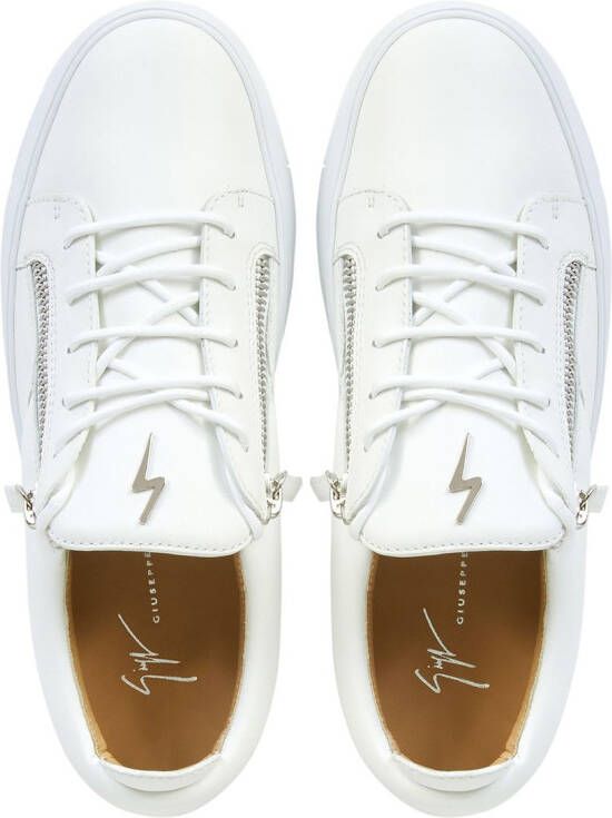 Giuseppe Zanotti Frankie low-top sneakers Wit