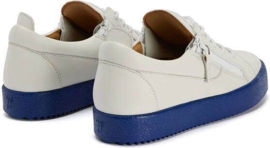 Giuseppe Zanotti Frankie low-top sneakers Wit