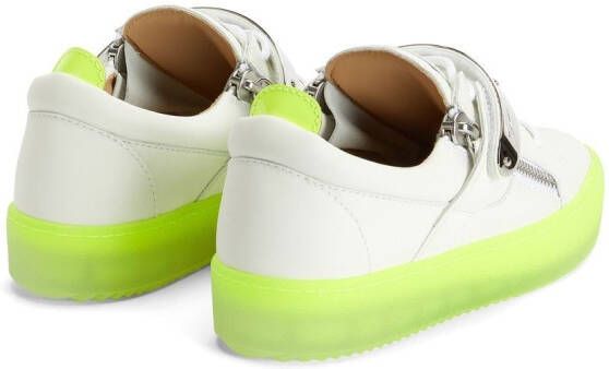 Giuseppe Zanotti Frankie low-top sneakers Wit