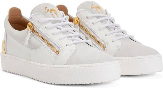 Giuseppe Zanotti Frankie low-top sneakers Wit