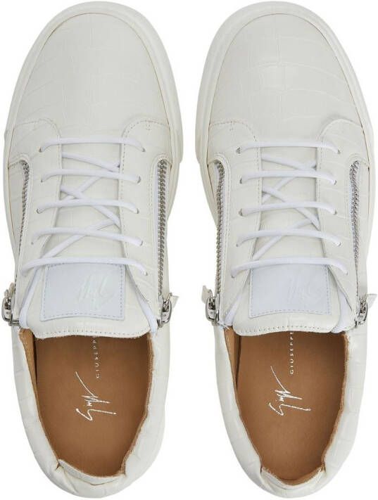 Giuseppe Zanotti Frankie low-top sneakers Wit