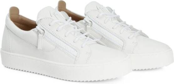 Giuseppe Zanotti Frankie low-top sneakers Wit