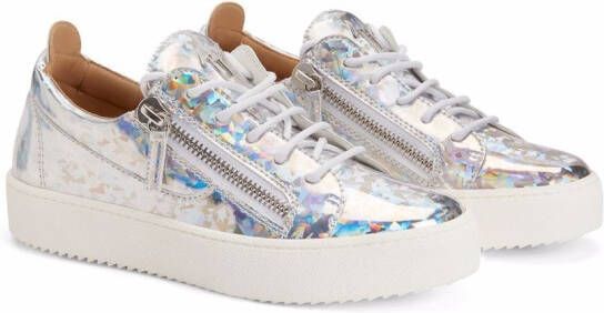 Giuseppe Zanotti Frankie low-top sneakers Zilver