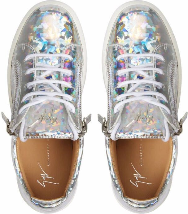 Giuseppe Zanotti Frankie low-top sneakers Zilver