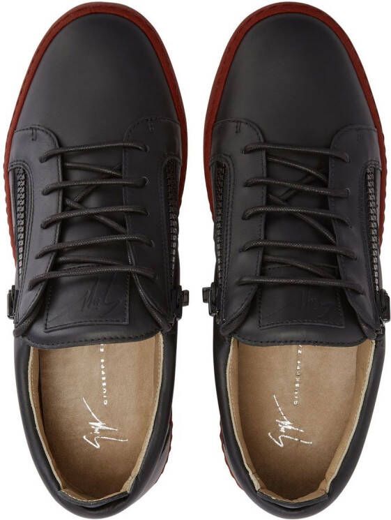 Giuseppe Zanotti Frankie low-top sneakers Zwart