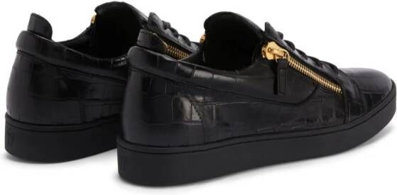 Giuseppe Zanotti Frankie low-top sneakers Zwart