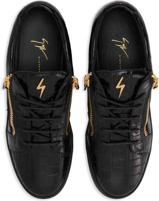 Giuseppe Zanotti Frankie low-top sneakers Zwart