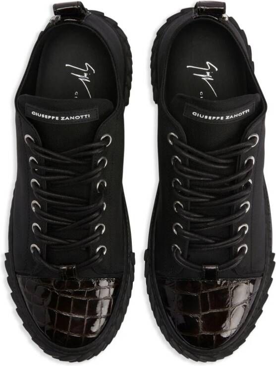 Giuseppe Zanotti Frankie low-top sneakers Zwart