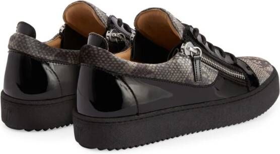 Giuseppe Zanotti Frankie low-top sneakers Zwart