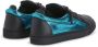 Giuseppe Zanotti Frankie sneakers met vlakken Blauw - Thumbnail 3