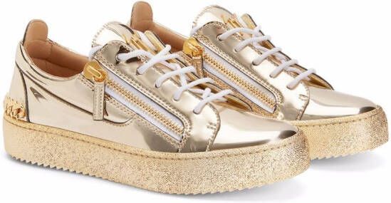 Giuseppe Zanotti Frankie sneakers Goud