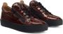 Giuseppe Zanotti Frankie sneakers met geometrisch patroon Rood - Thumbnail 2