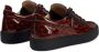 Giuseppe Zanotti Frankie sneakers met geometrisch patroon Rood - Thumbnail 3