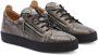 Giuseppe Zanotti Frankie sneakers met print Zwart - Thumbnail 2