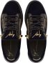 Giuseppe Zanotti Frankie sneakers met rits Blauw - Thumbnail 4