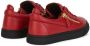 Giuseppe Zanotti Frankie sneakers met rits Rood - Thumbnail 3