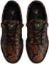 Giuseppe Zanotti Frankie sneakers met slangenhuidprint Bruin - Thumbnail 4