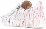 Giuseppe Zanotti Frankie sneakers met verfspatten Wit - Thumbnail 3