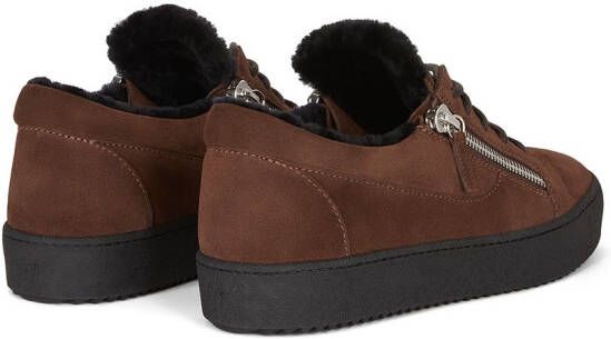 Giuseppe Zanotti Frankie Winter low-top sneakers Bruin