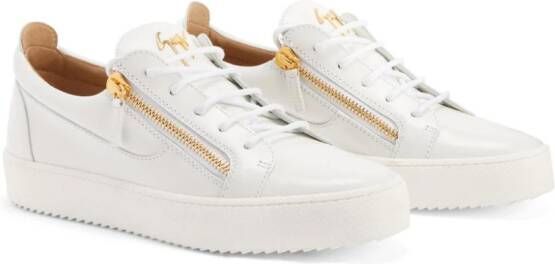 Giuseppe Zanotti Frankie low-top sneakers Wit