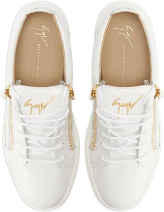 Giuseppe Zanotti Frankie low-top sneakers Wit