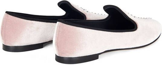 Giuseppe Zanotti G-dalila loafers Roze