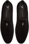 Giuseppe Zanotti G-Flash fluwelen loafers Zwart - Thumbnail 4