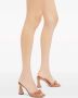 Giuseppe Zanotti Gabriela leren muiltjes Beige - Thumbnail 5