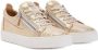 Giuseppe Zanotti Gail Kaleido metallic sneakers Goud - Thumbnail 2