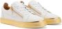 Giuseppe Zanotti Gail leren sneakers Wit - Thumbnail 2