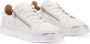 Giuseppe Zanotti Gail leren sneakers Wit - Thumbnail 2