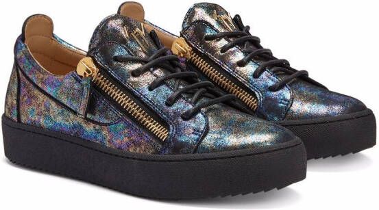 Giuseppe Zanotti Gail leren sneakers Veelkleurig