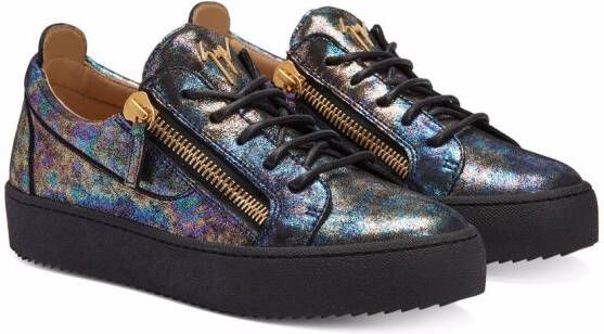 Giuseppe Zanotti Gail leren sneakers Veelkleurig