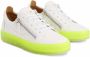 Giuseppe Zanotti Gail leren sneakers Wit - Thumbnail 2