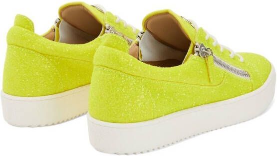 Giuseppe Zanotti Gail low-top sneakers Geel