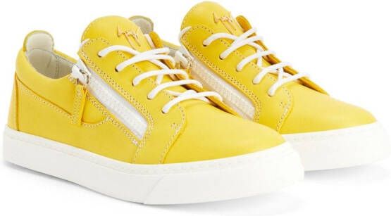 Giuseppe Zanotti Gail low-top sneakers Geel