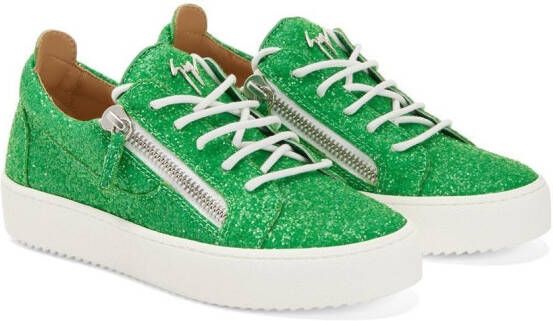 Giuseppe Zanotti Gail low-top sneakers Groen