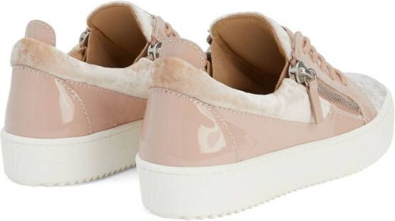 Giuseppe Zanotti Gail low-top sneakers Roze