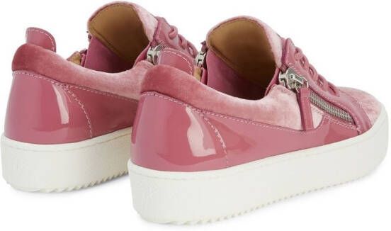 Giuseppe Zanotti Gail low-top sneakers Roze