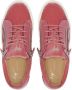 Giuseppe Zanotti Gail low-top sneakers Roze - Thumbnail 4