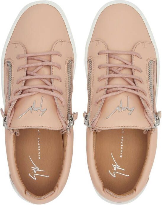 Giuseppe Zanotti Gail low-top sneakers Roze