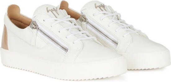 Giuseppe Zanotti Gail low-top sneakers Wit