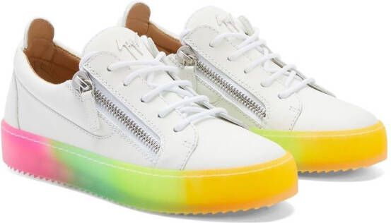 Giuseppe Zanotti Gail low-top sneakers Wit