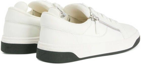 Giuseppe Zanotti Gail low-top sneakers Wit