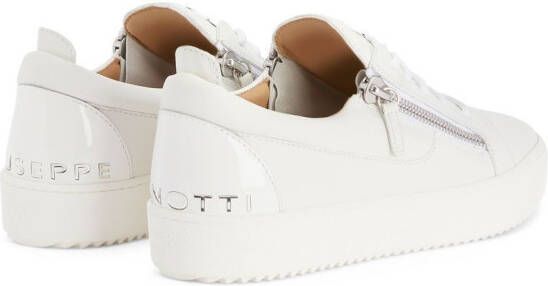 Giuseppe Zanotti Gail low-top sneakers Wit