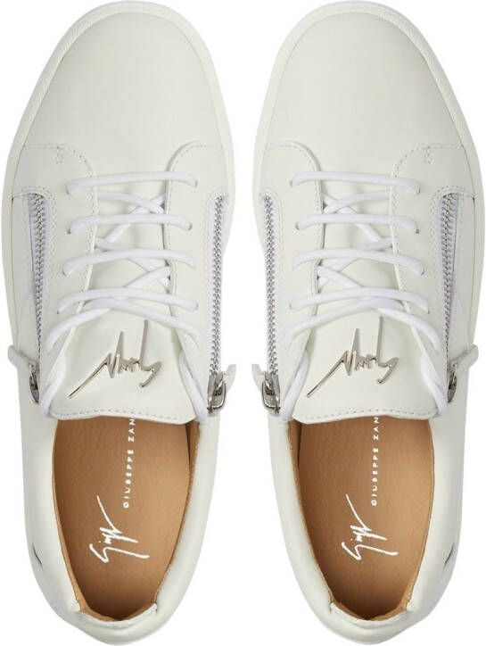 Giuseppe Zanotti Gail low-top sneakers Wit