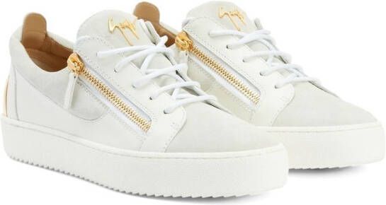 Giuseppe Zanotti Gail low-top sneakers Wit