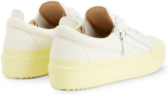 Giuseppe Zanotti Gail Match low-top sneakers Wit